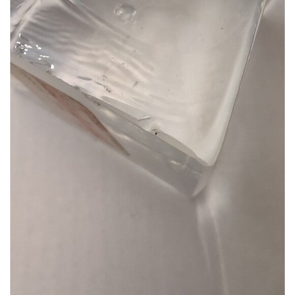 NWOT Dansk Brutalist Double Taper Candle Holder Ice Bubbles Knick On The Bottom - Picture 9 of 10